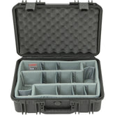 SKB iSeries 1711-6 Case with Think Tank-Designed Photo Dividers & Lid Foam (Black)